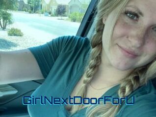 GirlNextDoorForU
